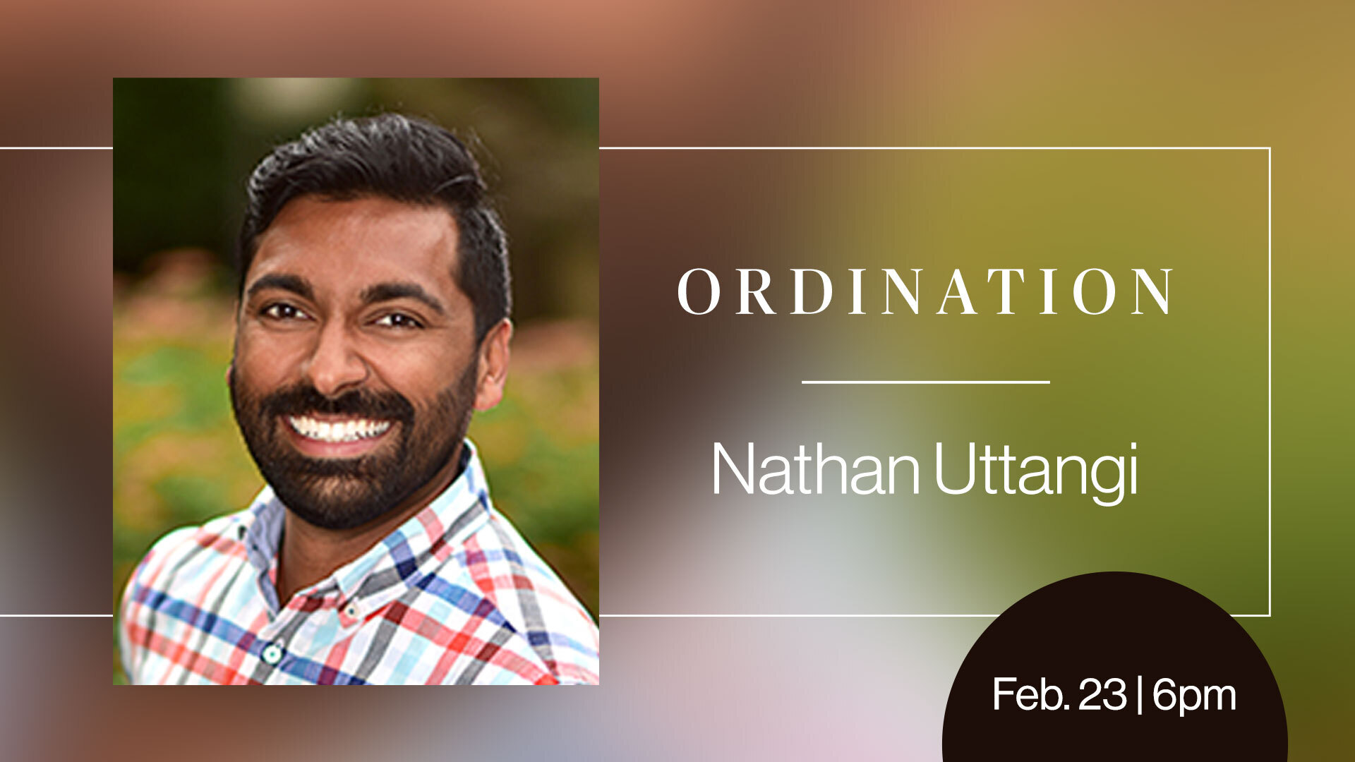 Nathan Ordination